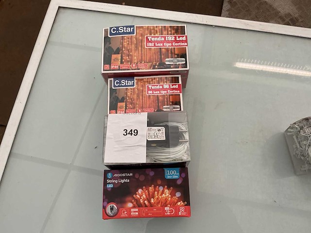C.star. ip20+ip44. indoor/outdoor,kerst ledverlichting. (4x) - afbeelding 1 van  1