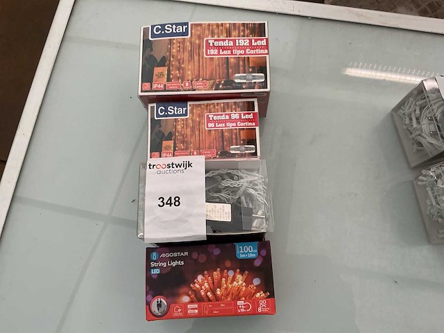 C.star. ip20+ip44. indoor/outdoor,kerst ledverlichting. (4x) - afbeelding 1 van  1