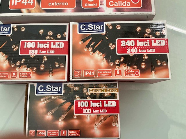 C.star. ip44. diverse led kerstverlichting. (4x) - afbeelding 2 van  2