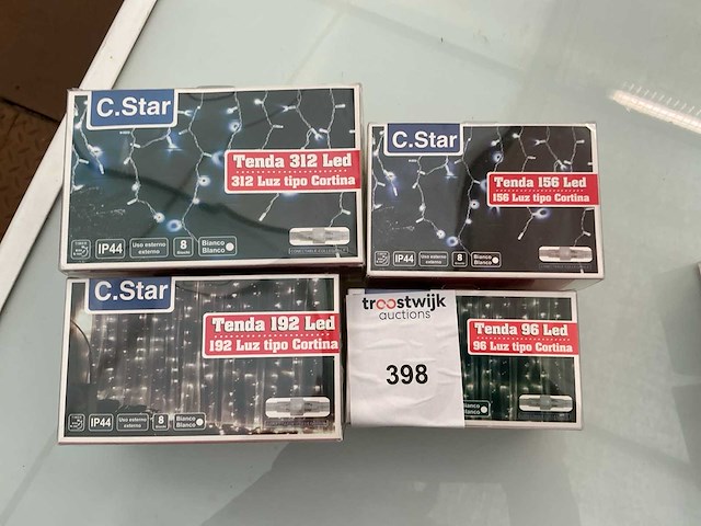 C.star. ip44. indoor/outdoor.kerst ledverlichting. (4x) - afbeelding 1 van  1