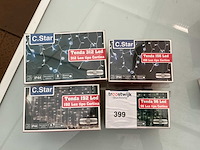 C.star. ip44. indoor/outdoor,kerst ledverlichting. (4x) - afbeelding 1 van  1