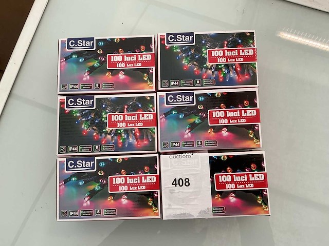 C.star. ip44. indoor/outdoor,kerst ledverlichting. (6x) - afbeelding 1 van  1