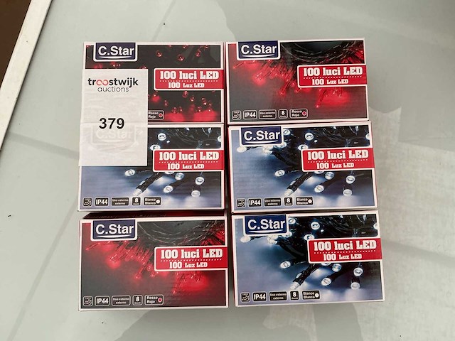 C.star. ip44. indoor/outdoor,kerst ledverlichting. (6x) - afbeelding 1 van  1