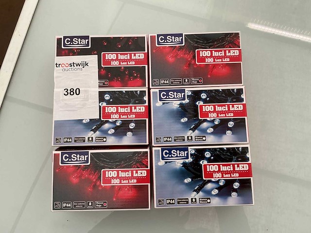 C.star. ip44. indoor/outdoor,kerst ledverlichting. (6x) - afbeelding 1 van  1