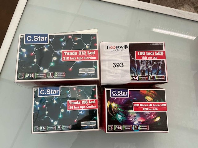 C.star. ip44. indoor/outdoor,kerst ledverlichting. (6x) - afbeelding 1 van  1