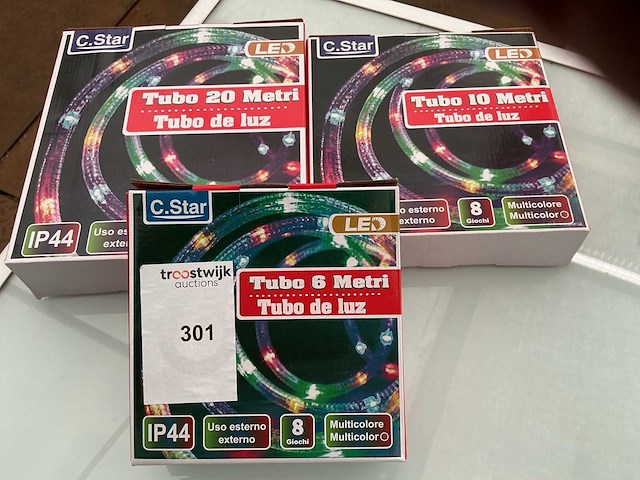 C.star. ip44. kerst ledverlichting. (3x) - afbeelding 1 van  1
