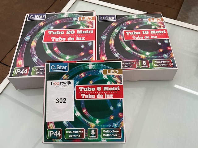 C.star. ip44. kerst ledverlichting. (3x) - afbeelding 1 van  1