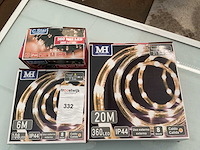 C.star. ip44. kerst ledverlichting slinger. (3x) - afbeelding 1 van  1