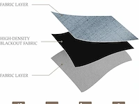 Cucraf gordijnen, h 214 x b 132 cm - afbeelding 2 van  5