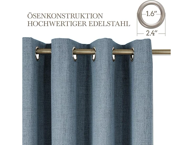 Cucraf gordijnen, h 214 x b 132 cm - afbeelding 5 van  5