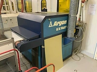 Cugher / argon futura 1000 ul/88 screenprinter met uv oven - afbeelding 5 van  15