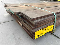 Cumaru - cumaru terrasplanken 2,45m (37x) - afbeelding 3 van  5
