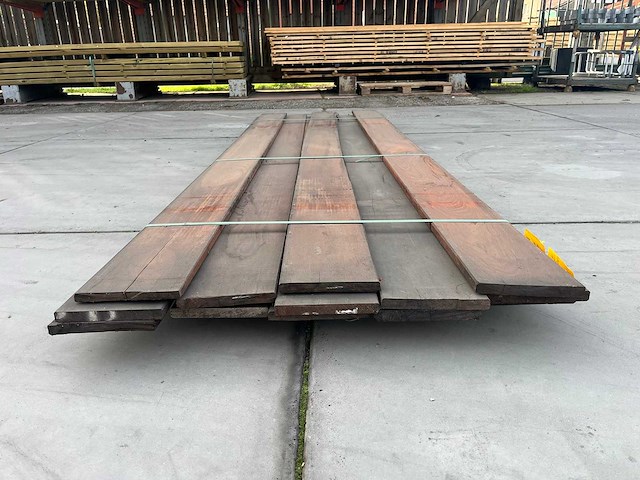 Cumaru - cumaru terrasplanken 3,10m en 2,80m (20x) - afbeelding 6 van  7