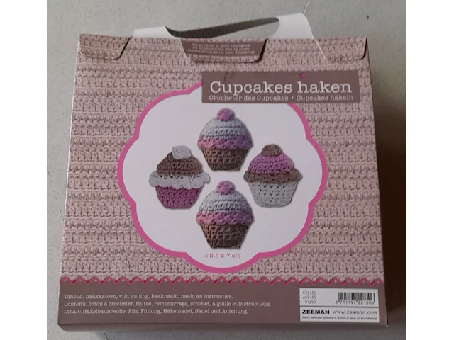 Cupcakes om zelf te haken - afbeelding 3 van  5