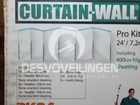 Curtain-wall prokit 7.2m pk25 - afbeelding 1 van  1