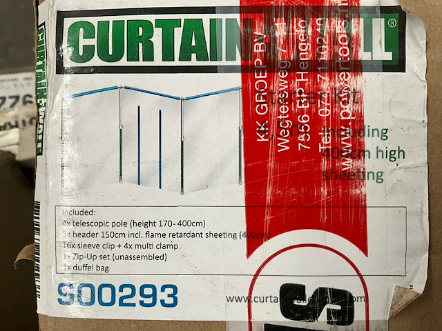 Curtain-wall starter kit 4,5m - afbeelding 1 van  4