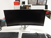 Curved monitor dell - afbeelding 1 van  3