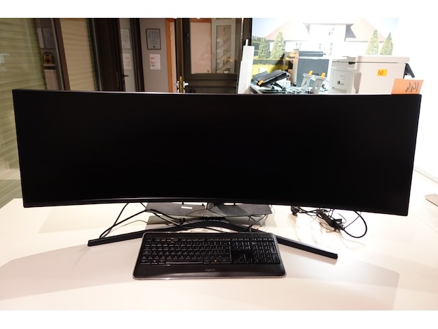 Curved monitor samsung - afbeelding 1 van  3