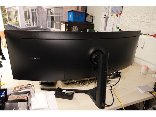 Curved monitor samsung - afbeelding 2 van  3