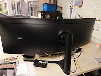Curved monitor samsung - afbeelding 2 van  3