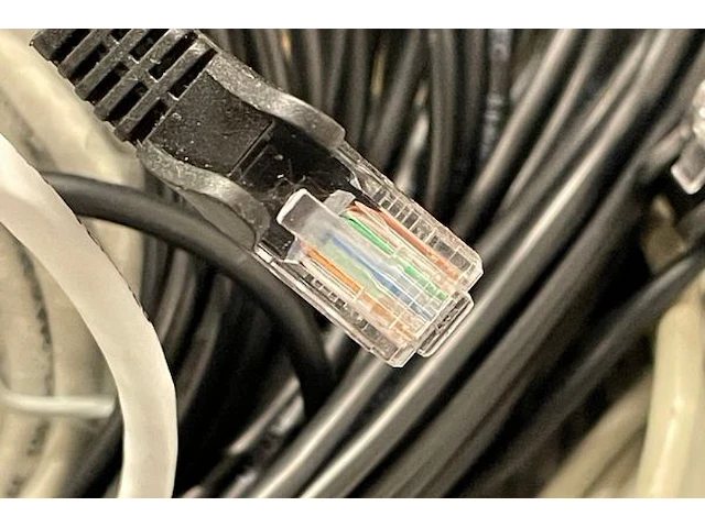 Curver met ong 30 internetkabels - afbeelding 2 van  4