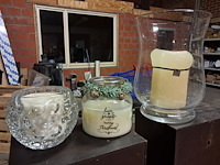 Curverbak met kaarsen - afbeelding 2 van  3