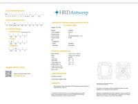 Cushion diamant 4.08ct - d/vvs2 - hrd - afbeelding 4 van  4