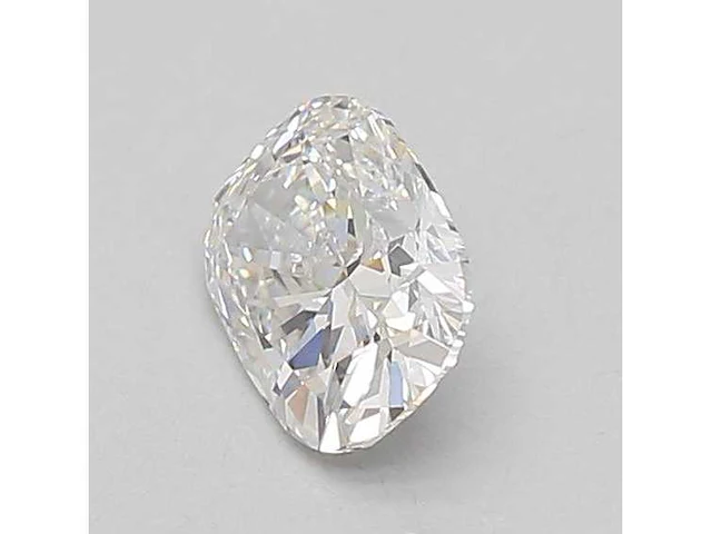 Cushion diamond 0.90 ct f/vvs2 (hrd certified) - afbeelding 5 van  6