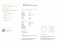 Cushion diamond 1.02 ct d/vvs2 (hrd certified) - afbeelding 4 van  4