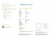Cushion diamond 1.04 ct d/vs1 (hrd certified) - afbeelding 4 van  5