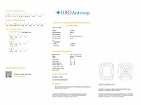 Cushion diamond 3.03ct e/vvs2 (hrd certified) - afbeelding 4 van  4