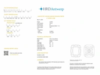 Cushion diamond 3.09 ct d/vs2 (hrd certified) - afbeelding 4 van  5