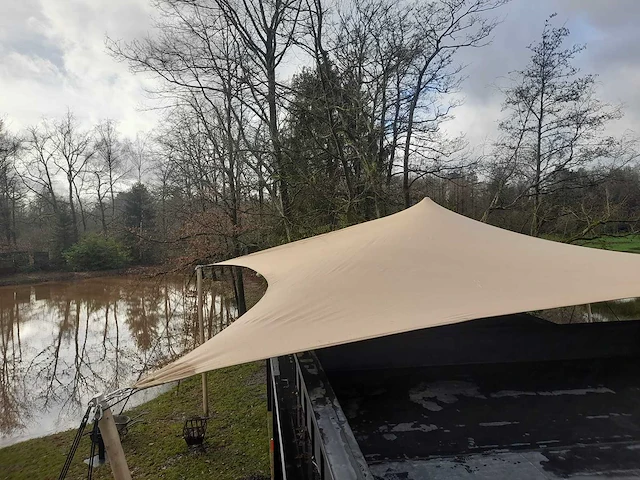 Custom chino stretch tentzeil (97m2) - afbeelding 1 van  2