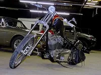 Custom chopper harley-davidson fxr 'high-neck & hard-tail'