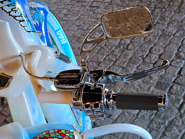 Custom harley road king 'bad modder fogger', 40-mn-nf - afbeelding 17 van  43