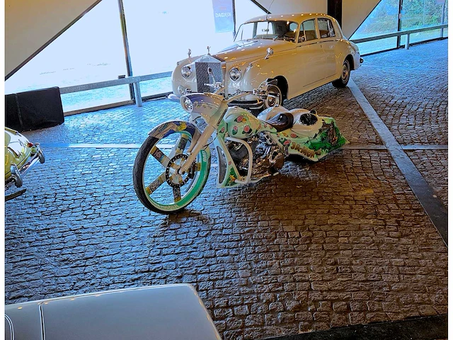 Custom harley road king 'bad modder fogger', 40-mn-nf - afbeelding 12 van  43