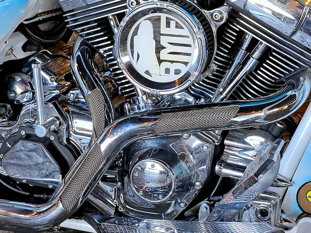 Custom harley road king 'bad modder fogger', 40-mn-nf - afbeelding 24 van  43