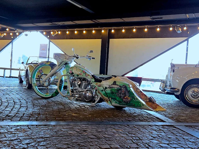 Custom harley road king 'bad modder fogger', 40-mn-nf - afbeelding 23 van  43