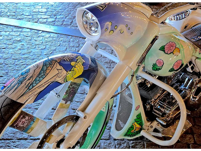 Custom harley road king 'bad modder fogger', 40-mn-nf - afbeelding 43 van  43