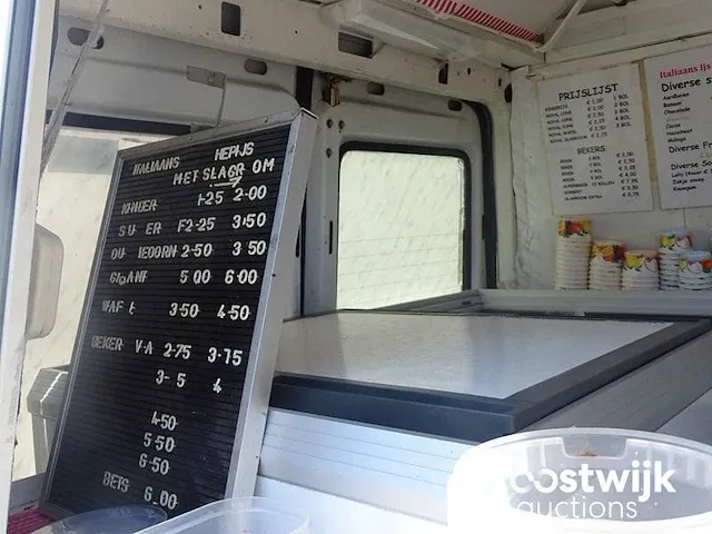 Custom ijswagentje fiat fiorino 1.7d - afbeelding 27 van  57