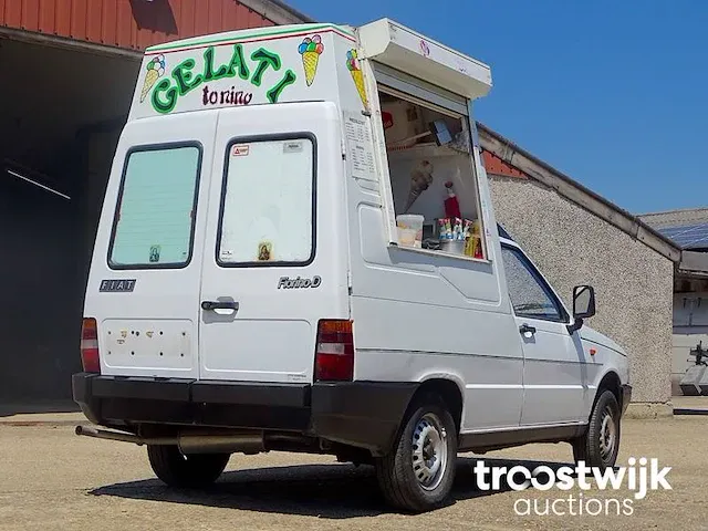 Custom ijswagentje fiat fiorino 1.7d - afbeelding 45 van  57
