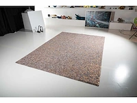 Cut cut - templo gold - luxe lederen tapijt 170x240 cm - limited edition - portugal - afbeelding 5 van  6