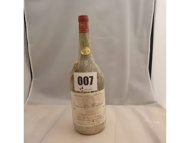 Cuvée du père bridayne 1985 chusclan designfles eric saint val - afbeelding 1 van  11