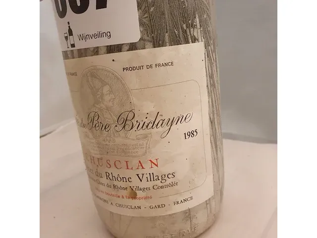 Cuvée du père bridayne 1985 chusclan designfles eric saint val - afbeelding 5 van  11
