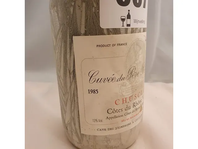 Cuvée du père bridayne 1985 chusclan designfles eric saint val - afbeelding 6 van  11