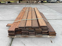 D-deck - d-deck terrasplanken merbau 1,85m en 2,15m en 2,35 (49x) - afbeelding 2 van  5