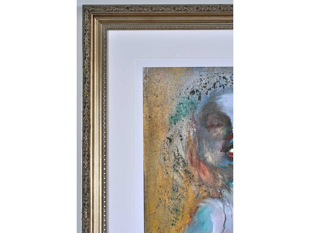 Daan - zijlings naakt - ingelijst - afbeelding 2 van  11