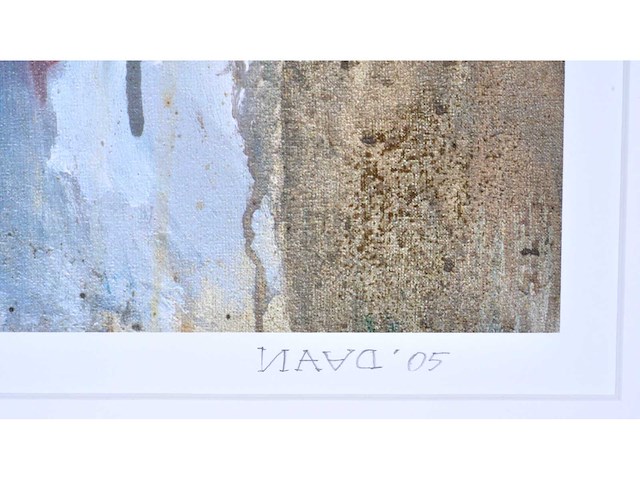 Daan - zijlings naakt - ingelijst - afbeelding 5 van  11