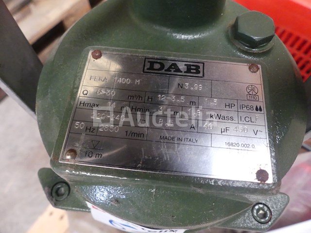Dab 1400m dompelwaterpomp - afbeelding 4 van  4