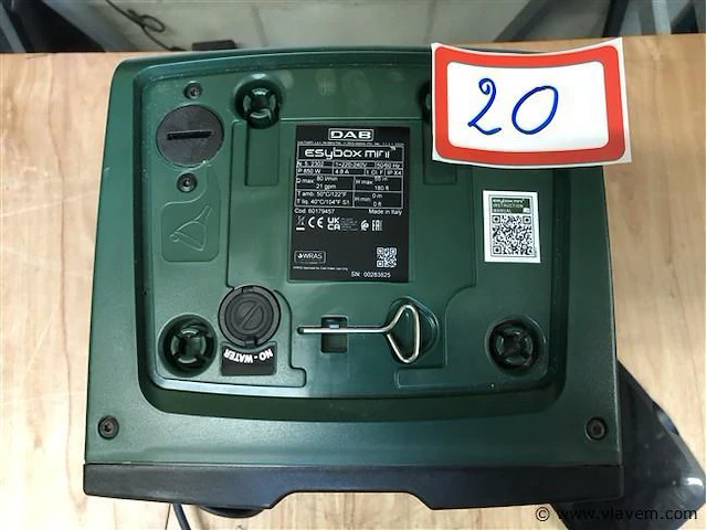Dab esybox mini drukpomp (nieuw) - afbeelding 2 van  3